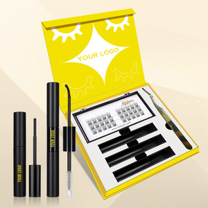 Custom Eyelash Extension Kit Individual Cluster Lashes With Lash Bond and Seal and Remover Lash Applicator at Home