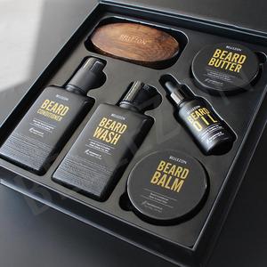 Bellezon Private Label Men Beard Grooming Kit Beard Oil Balm Butter Conditioner Comb Brush