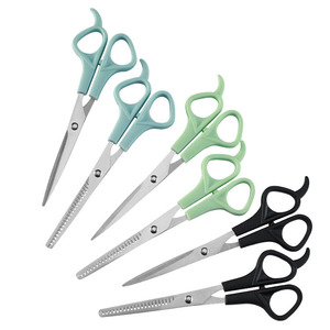 Light Weight Stainless Steel Barber Scissors V-shaped