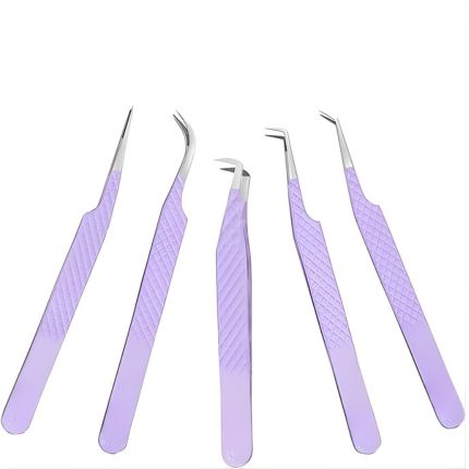 Eyelash tweezers set D