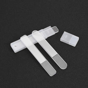 Upgrade Glass Nail Shiner Nano Nail File For Natural Nail Buffers Crystal Polisher With Case