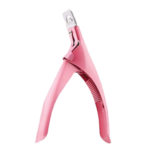 Professional U-Shaped French False Nail Art Tips Clippers Cutter Manicure Pedicure Acrylic Scissors for Fingers