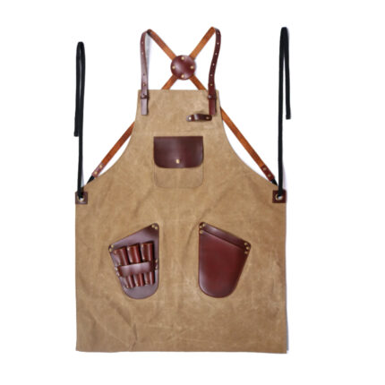 Custom logo printed beauty salon cape apron