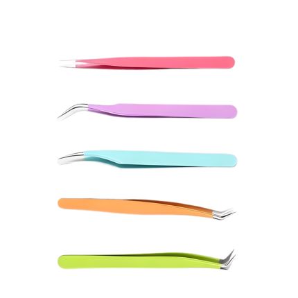 Eyelash tweezers set C