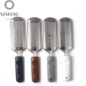 Nail Art Tools Stainless Steel Foot Scraper Rasp File