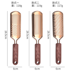 Stainless Steel Long Handle Foot File Callus Remover