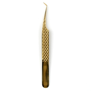 Japan Premium High Precise Eyelash Tweezers Best Hardness Surgical Grade Medical Class Lashing Tweezer Anti-slippery Design Oem